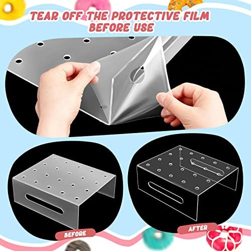 Geetery 48 Pcs Push Cake Pop Containers and 2 Pcs 20 Hole Cake Pop Stand - Image 6