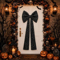 PartyPosh Oversized Black Velvet Sequin Bow 51"x25" by PartyPosh