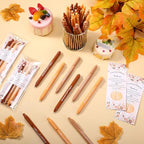 Watersay 144 Pcs Thanksgiving Little Pumpkin Baby Shower Favor Fall Baby Shower Pens Gifts Bulk with a Little Pumpkin Is on The Way Thank You Card for Thanksgiving Gender Reveal Party Supplies Decor - Image 5