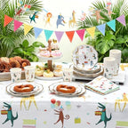 Maxdot 105 Pcs Animal Parade Theme Party Supplies, Birthday Party Deocr - Image 5