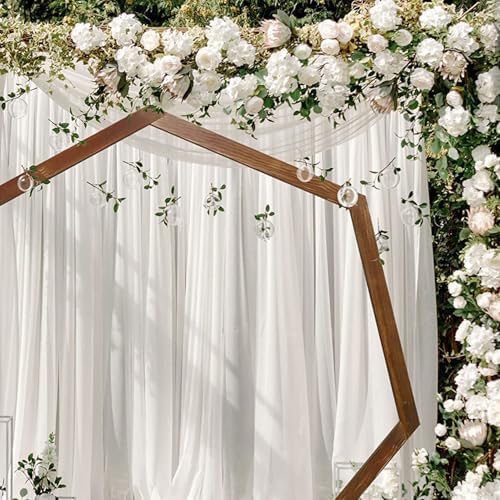 WEISPARK 100PCS Artificial Hydrangea Flowers, Fake Flowers Silk Hydrangea Full Flowers Heads with Stems for Wedding Home Party Shop Baby Shower Decor (Ivory) - Image 4