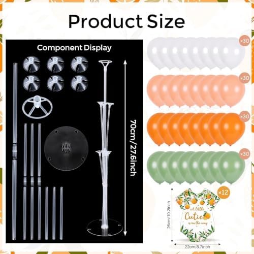12 Sets Balloon Stand Kit For Table, Balloon Sticks with Base Birthday Graduation Party Decorations Wedding - Image 2