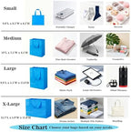 SPERPAND 100Pcs Gift Bags Medium Size, Reusable Goodie Bag, Party Favor Bags with Handles for Wedding, Birthday, Party Supplies - Image 5