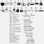 Personalized Sandalwood Fan Wedding Favors&Birthday Gifts&Christmas Gift Custom Wooden Fans Party Favor Bridal Shower Gifts (Purple,20 pcs) - Image 4