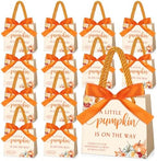 Kolldenn 50 Set Thanksgiving Pumpkin Baby Shower Party Bags with Handles by Unknown