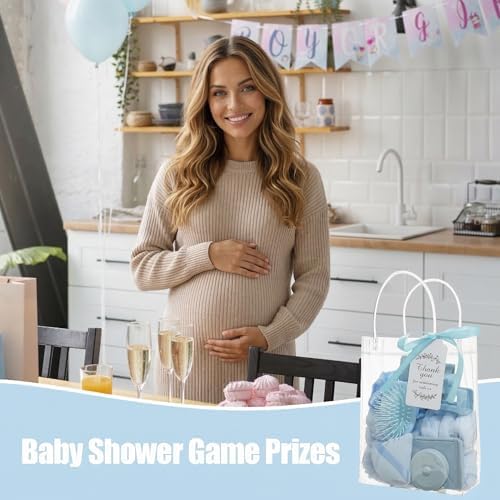 116Pcs Baby Shower Prizes Game Winners Favors Gifts Set (Blue) - Image 4