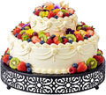Wenqik 14 Inch Cake Stand Round Metal Cupcake by Wenqik