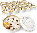 Personalized Coffee Scented Soy Wax Candle Favors with Cinnamon Stick & Dried Orange – Rustic Wedding, Bridal & Baby Shower, Birthday, Christmas Event Gifts (10–200 Bulk Available) by Unknown