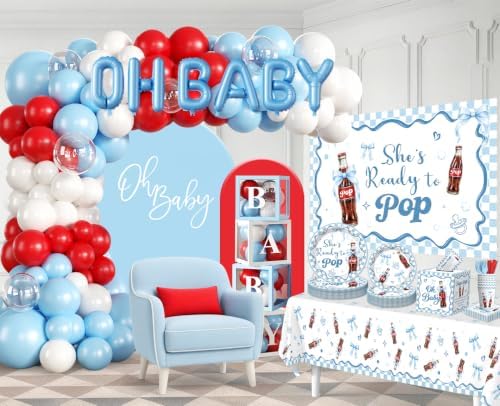 Shes Ready to Pop Baby Shower Decorations Party Set for 20 Guests - Image 3