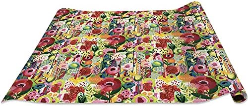 Jillson Roberts Gift Wrapping Paper, Floral Collage (8 Rolls 5ft x 30in) - Image 3