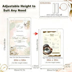 Adjustable Wedding Sign Stand - Image 3