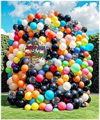 2000 Pcs Balloons Bulk 12 inch Assorted Colors Rainbow Latex Balloon 12 Colors, for Wedding, Graduation, Birthday Party Various Event Decorations by YFLIUBAI