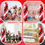 Balloon Column Stand with 102 Balloons, Balloon Column Kit Set of 2, Metal Balloon Tower Stand with Base for Floor, Height Adjustable from 1.57 to 7 Ft, For Party Decorations - Image 6