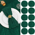 fani 60 Pack Gauze Cheesecloth Napkins, 20 x 20 in, Emerald Green by fani
