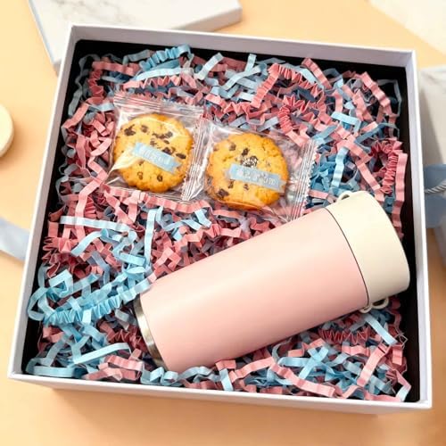10LB Pink Blue Crinkle Cut Paper Shred Filler, Crinkle Paper Shreds - Image 5