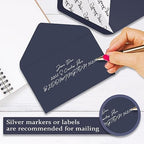 Goefun Thank You Cards with Envelopes 144 Pack Bulk 4×6 Navy Blue - Image 6