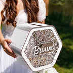 2B1WEDDING Personalized Wedding Card Box - Rustic Decorations for Reception Ceremony - Wooden Card Box for Party, Bridal Shower Anniversary - Wedding Keepsake Box Gift Box for Cards for Money - Image 6