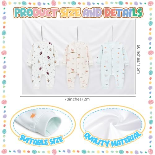 Baby Shower Party Favors Feed The Baby Game Backdrop, Fit 3 People - Image 2
