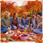 LemonRoad 5 Pcs Fall Empty Gift Basket, Autumn Party Supplies Decor - Image 6