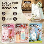 Jolitac Wedding Welcome Sign Holder, Adjustable Wedding Sign Stand Leather Hanging Straps & Design Bundle Heavy Duty Metal Easel Stand for Seating Charts, Bridal Showers, Birthday Party Displays - Image 4
