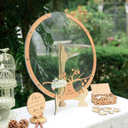 Guest Book Alternative, Personalized Rustic Wedding Maple Leaf Drop Frame - Image 2