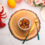 TaoBary 200 Pcs Disposable Wood Slice Grain Paper Placemats Bulk - Image 4