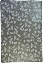 Kathmandu Valley Co. Handmade Lokta Decorative Wrapping Paper, Grey Feather - Image 3