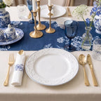 Supernal 60 Pack Pre Rolled Gold Plastic Silverware Set for Wedding Party - Image 3