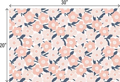 Jillson & Roberts 20" x 30" Printed Gift Tissue, Elegant Flowers (48 Folded Sheets) - Image 3