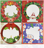 qiqee Christmas Bakery Box with Window 60packs 6x6x3 Cookie Boxes Pastry Box for Christmas - Image 4