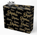 AOFUN Custom Gifts Personalized Gift Love Wrapping Paper Mens Wrapping Paper Christmas Funny Gift For Friend Personalized Name Text 5 Rolls 58"" x 23"", Style 31 by Unknown
