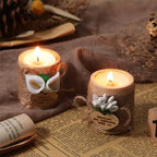 Mtlee 20 Sets Baptism Candle Favors for Guests, White, Thank You - Image 5