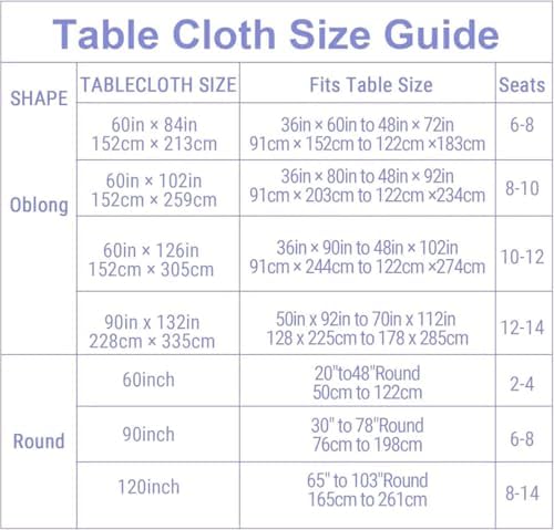FINDYOU 6 Pack White 90 Inch Round Tablecloths. Stain and Winkle Resistant Polyester Washable White TableCloths for Parties Wedding Dining - Image 5