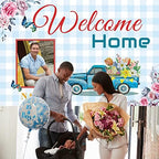 Custom Welcome Home Banner Decoration,Car Theme Welcome Back Home Yard Sign for Outdoor Decor, Military Homecoming Deployment Returning Party Supplies(5x7.5ft) - Image 5