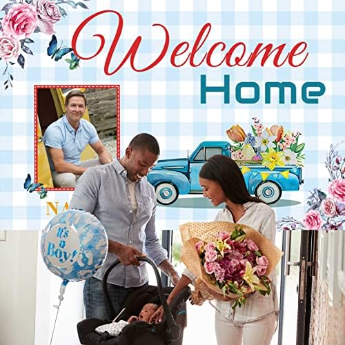 Custom Welcome Home Banner Decoration,Car Theme Welcome Back Home Yard Sign for Outdoor Decor, Military Homecoming Deployment Returning Party Supplies(6x9ft) - Image 5