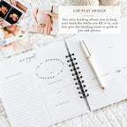 Nuts & Bolts Paper Co. Growing You Personalized Pregnancy Journal Memory Book - Record Pregnancy Memories and Moments with Your Baby Girl or Boy in this Photo Journal Scrapbook Album - Image 7