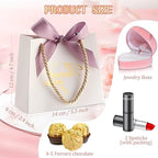 Colarr 60 Pcs Small Thank You Gift Bags with Handles, White Bag - Image 2