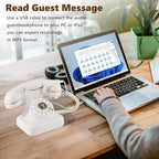 Audio Guest Book Wedding Phone Record Customized Audio Messages Telephone - Image 4