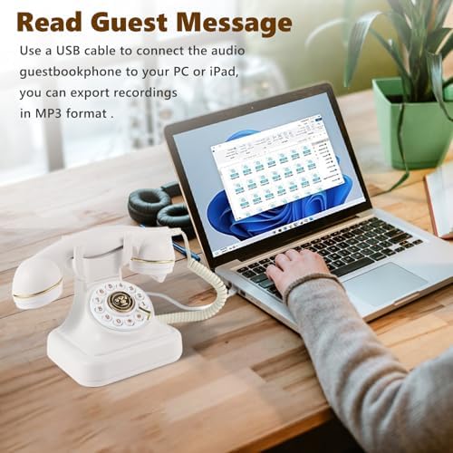 Audio Guest Book Wedding Phone Record Customized Audio Messages Telephone - Image 4