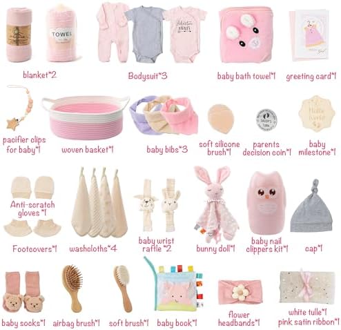 30 Piece Baby Gift Basket – Luxury Curated Baby Gift Basket for Newborn - Image 3