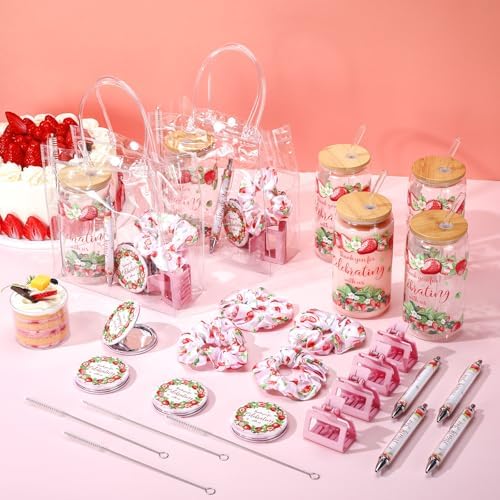 Boao 6 Set Strawberry Baby Shower Game Prizes Gifts for Guest Winner Favors - Image 4