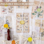 Fullhawl 250 Pcs Vellum Jackets for 5x7 Invitations Bulk,Rose - Image 6