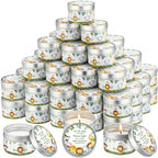 Threlaco 50 Pcs Baby Shower Candles, Party Favors, Jungle Animals by Threlaco