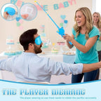 12 Set Blue Baby Shower Games Fishing The Pacifiers, Stylish - Image 2