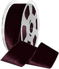 Morex Ribbon Ribbon, Nylon, 2 inches by 11 Yards, Bordeaux, Item 01250/10-390 Nylvalour Velvet 2" x 11 yd by MorexRibbon