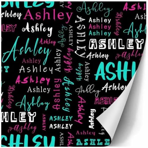 AOFUN Custom Gift Tissue Paper Roll Christmas Wrapping Paper Thick Custom Wrapping Paper With Name Text Personalized Gift Cool Wrapping Paper 5 Rolls 58" x 23" - Image 3