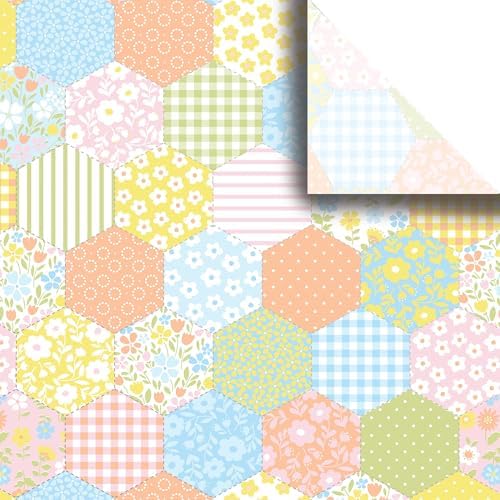 Jillson & Roberts 20" x 30" Printed Gift Tissue, Baby Quilt (24 Folded Sheets) by JILLSONROBERTS