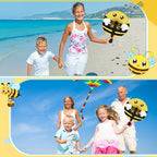 Taiyin 24 Pcs Bee Paper Fans Party Supplies Decorative Handheld Party Favor - Image 5