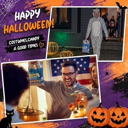 Resurhang 200 Pcs Halloween Safety Gifts Bulk, Trunk or Treat Kit Favor - Image 4