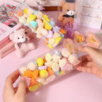 100 PCS Clear PET Plastic Storage Boxes Transparent Present Box Empty Containers Rectangle Cube Candy Chocolate Cookies Treat Case for Christmas,Wedding,Party,Baby Shower (100, 2.5x2.5x7 Inch) - Image 6